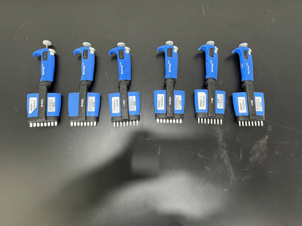 Image of BioPette Plus Multichannel Pipettes - Quantity 6